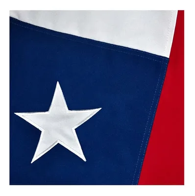 Bandera Chilena 90x135cm Bordada Poliéster