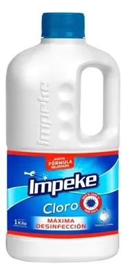 Cloro Concentrado Desinfectante 1kg Impeke