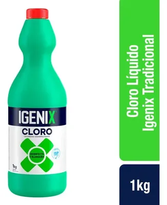 Cloro Líquido Desinfectante 1kg Igenix