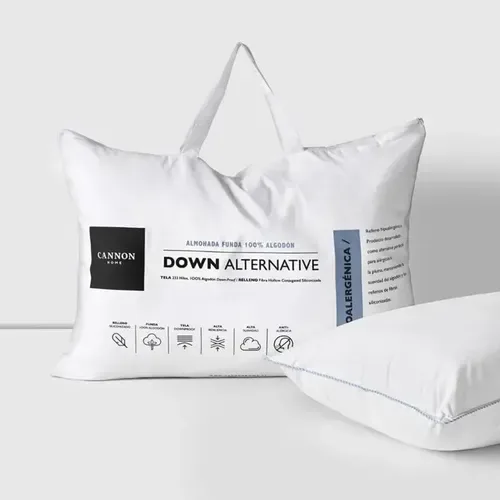 Almohada Down Alternative 50x70 Cm Hipoalergénica Blanco