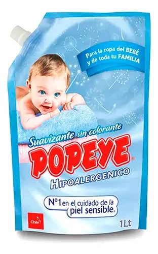 Suavizante De Ropa Popeye 1 Litro Doypack
