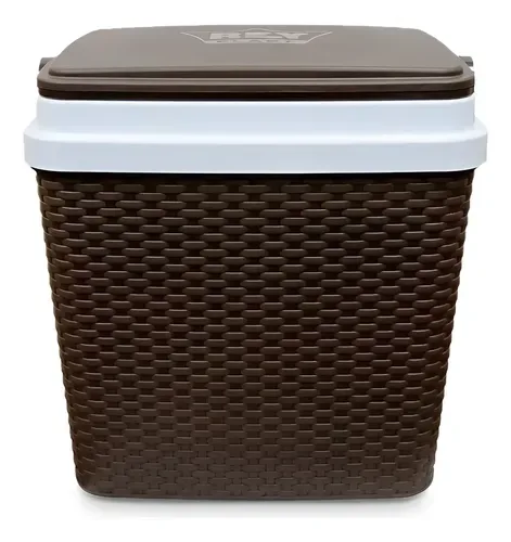 Nevera Cooler Plástico 35 Litros Portátil Marrón