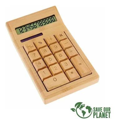 Calculadora Bamboo Solar Ecológica 12 Dígitos