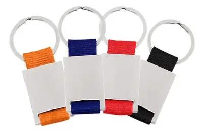Llavero Metálico Strap - Colores Variados