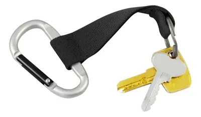 Llavero Lanyard Mosquetón Poliéster 8 Colores