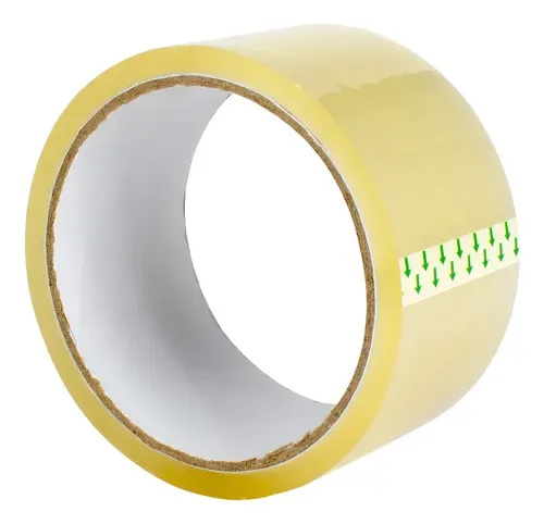 Cinta Adhesiva Transparente 30m Embalaje Plateado