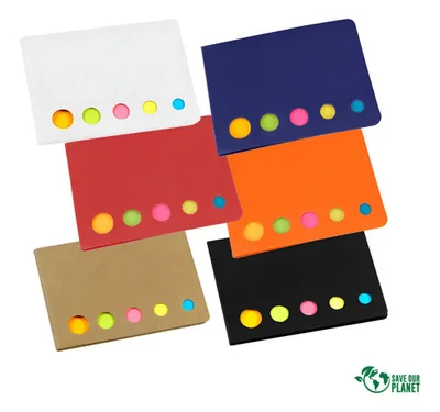 Set Banderitas Adhesivas Colores 6x8.2cm