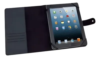Porta-tablet Tradox 11  Negro - Simil Cuero Negro