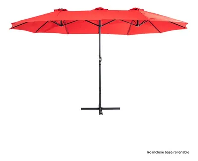 Quitasol Ovalado Twins 4.55x2.7m - Varios Colores