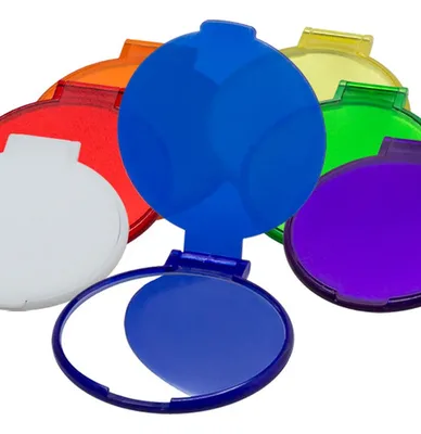 Espejo De Bolsillo Plástico Abs - Varios Colores