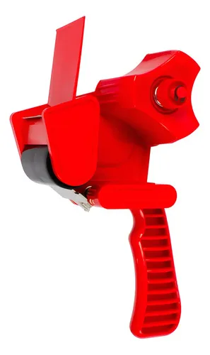 Dispensador Pistola Cinta Embalaje Rojo Rojo