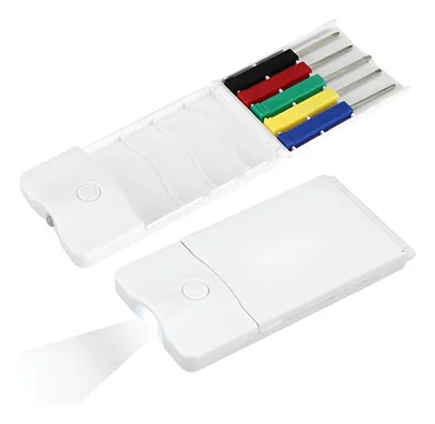 Mini-destornilladores Led Blancos - Set 5 Piezas