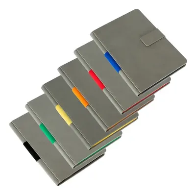 Cuaderno Gris A5 Cierre Imantado - Calidad Premium