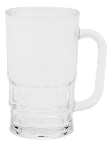 Tazón Cervecero Vidrio 320cc Sublimación Premium