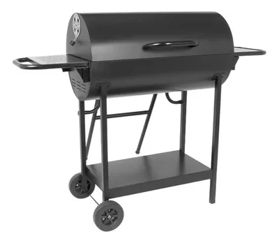 Parrilla Carbón Doble Andes Negra 133cm
