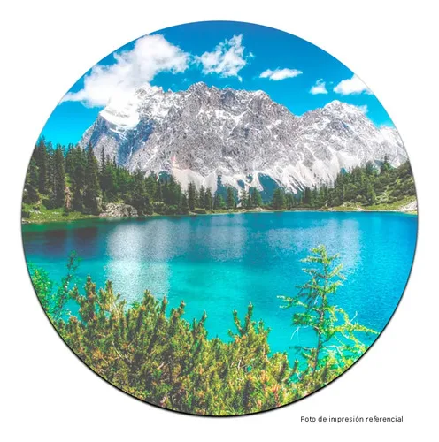 Mouse Pad Redondo Sublimación Blanco 20cm