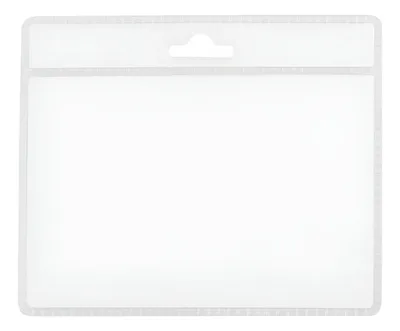 Porta-credencial Pvc Plata - Tarjetas Crédito