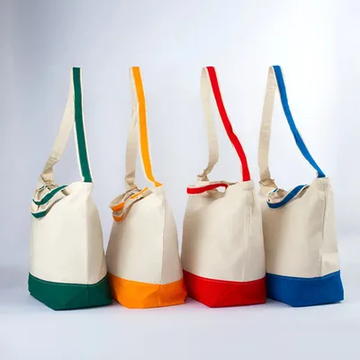Bolsa Shopper Canvas Algodón Natural 10oz