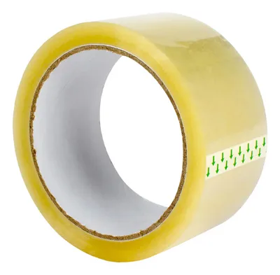 Cinta Adhesiva Transparente 50m Embalaje Pvc Plateado