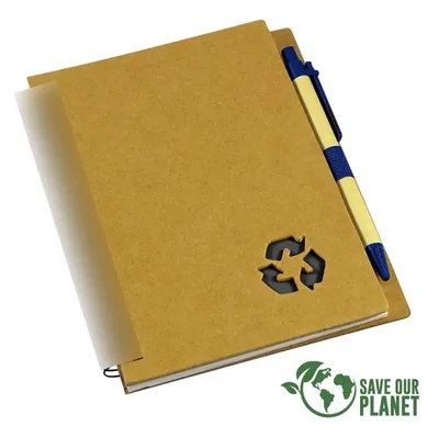 Cuaderno Ecológico Tapa Dura Reciclada 70 Hojas