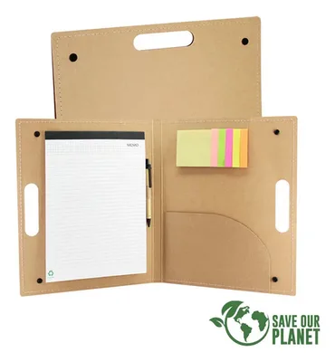 Carpeta Ecológica Maletín Natural Natural