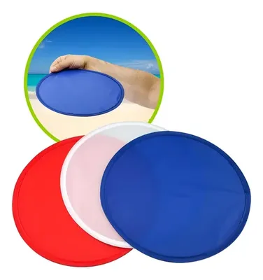 Frisbee Plegable Con Funda Poliéster - Ideal Verano