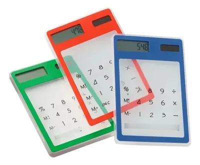 Calculadora Solar Traslúcida Escritorio