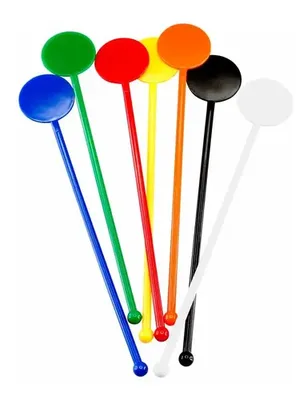 Revolvedor Plástico De Tragos - 7 Colores