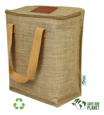 Cooler Bag Yute 10l Natural Color - Thermal Insulation