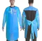 Pechera Impermeable Manga Larga Celeste