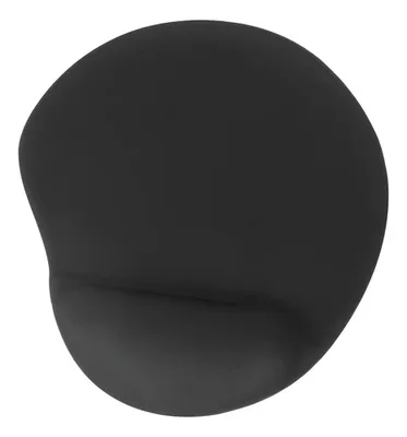 Mouse Pad Ergonómico Negro Con Apoya-muñeca Gel