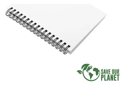 Libreta Ecológica Croquera A6 - Blanco
