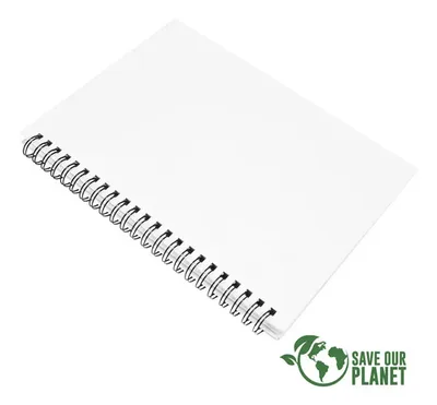 Cuaderno Ecológico Croquera A5 Blanco