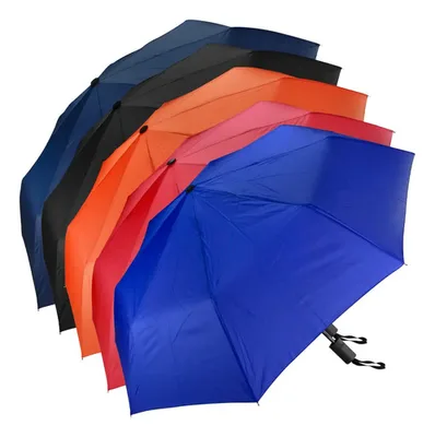 Deluxe Paraguas Corto Pongee - 5 Colores