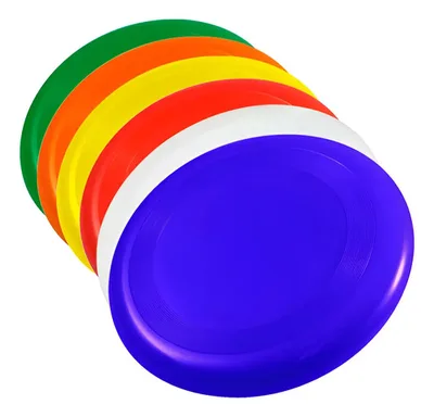 Frisbee Plástico Rígido Ø 22.5cm - Varios Colores