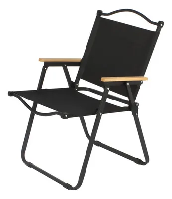 Silla Plegable Camping Playa Negro - Oxford 600d