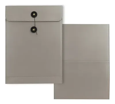 Funda Porta Notebook Andrew Gris Eco-cuero Gris
