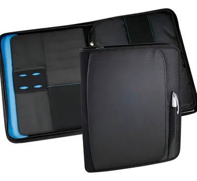 Deluxe President Portfolio Black - Executive Organizer