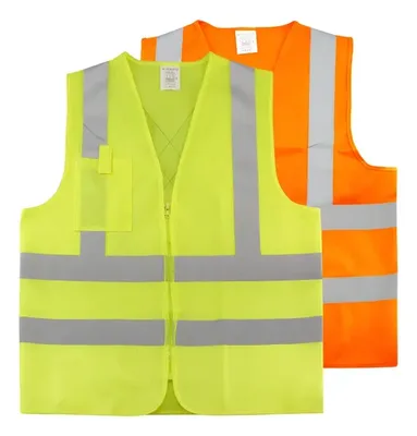 Chaleco Reflectante Traffic Seguridad Fluorescente