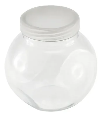 Frasco Plástico Transparente 7.2cm Tapa Frozen