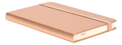 Libreta A6 Tapa Dura Cobre Encobrizada