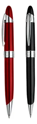 Bolígrafo Metálico Black Pearl - Escritura Azul