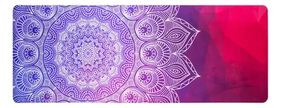 Yoga Mat Deluxe Mandala 5mm Morado