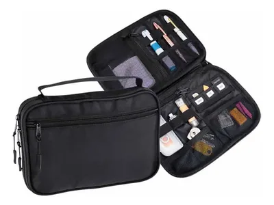 Porta-accesorios Viaje Negro Polyester 840d Negro