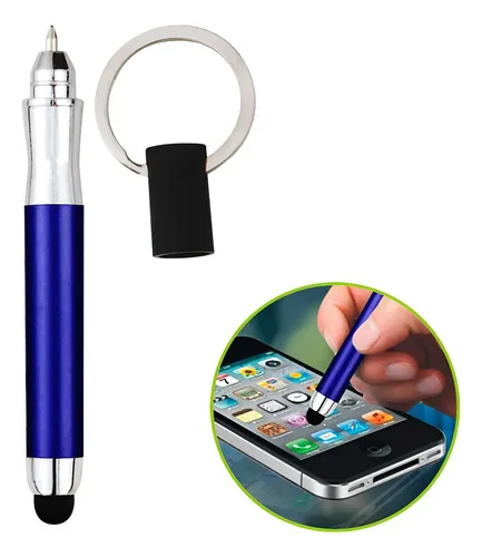 Bolígrafo Touch-screen Keyring Azul