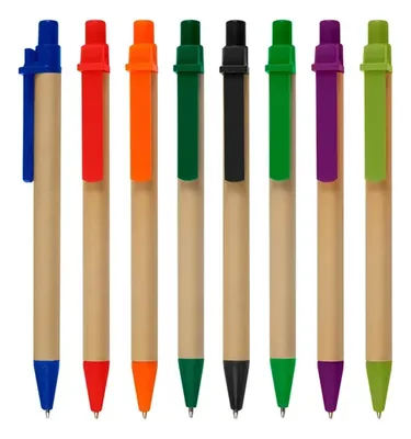 Bolígrafo Ecológico Compo Cartón Reciclado Varios Colores