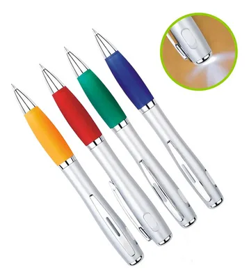 Bolígrafo Led Multicolor - Escritura Azul
