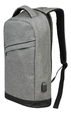 Mochila Porta-notebook Tech 14l Gris Melange Gris Melange