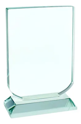 Mini Trofeo Telus Cristal-jade Plateado 6cm Plateado
