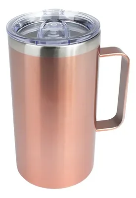 Termo Metálico Cobre 700ml Aislante Premium Cobre